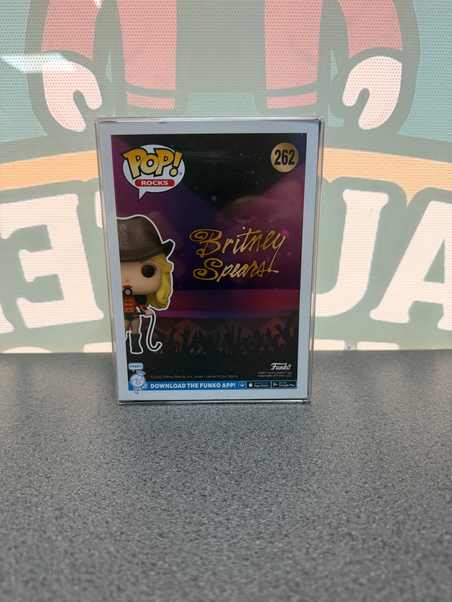 Britney Spears Funko Pop! #262 – Pop! Rocks