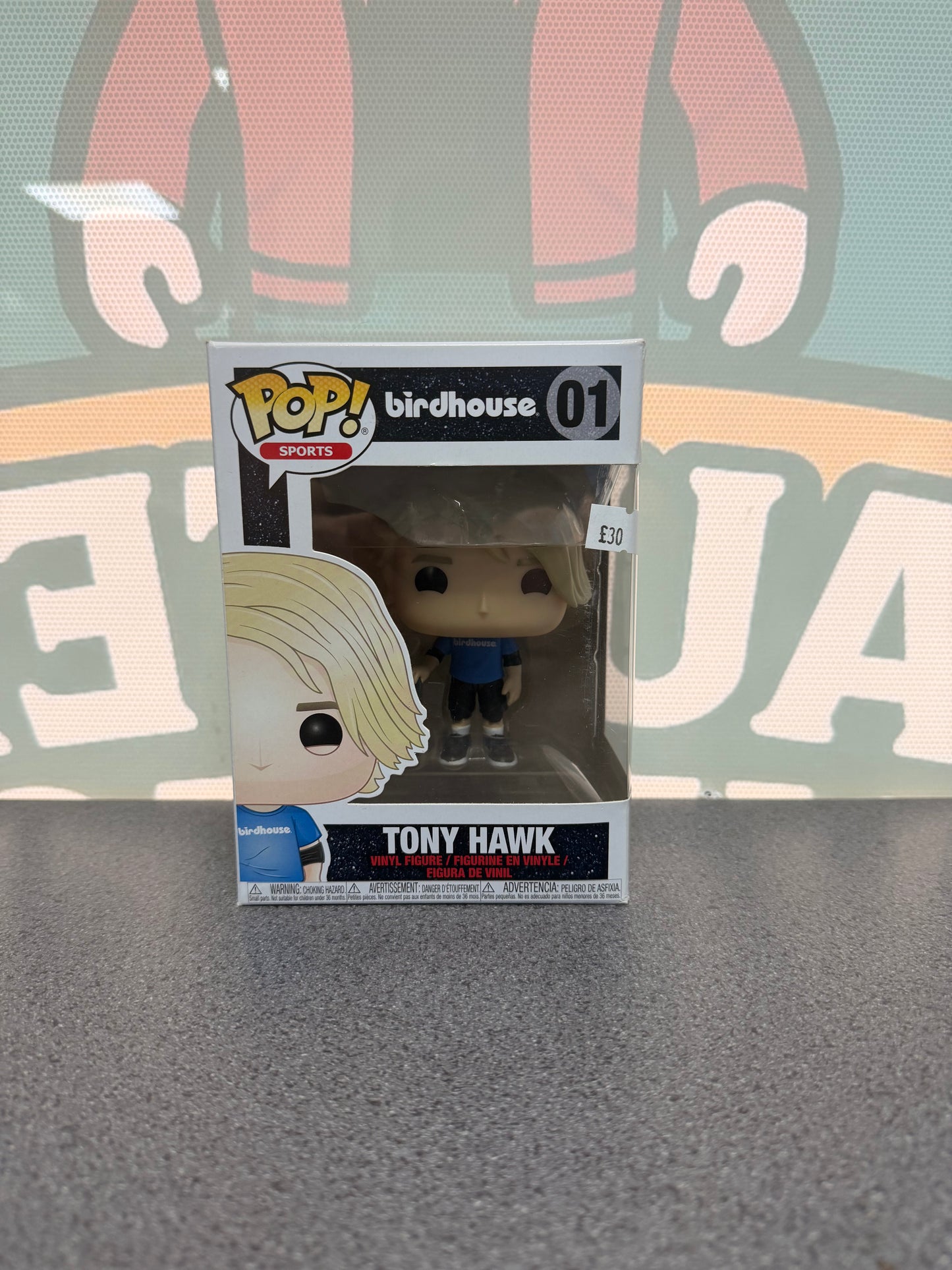 Tony Hawk Funko Pop! #01 – Skateboarding