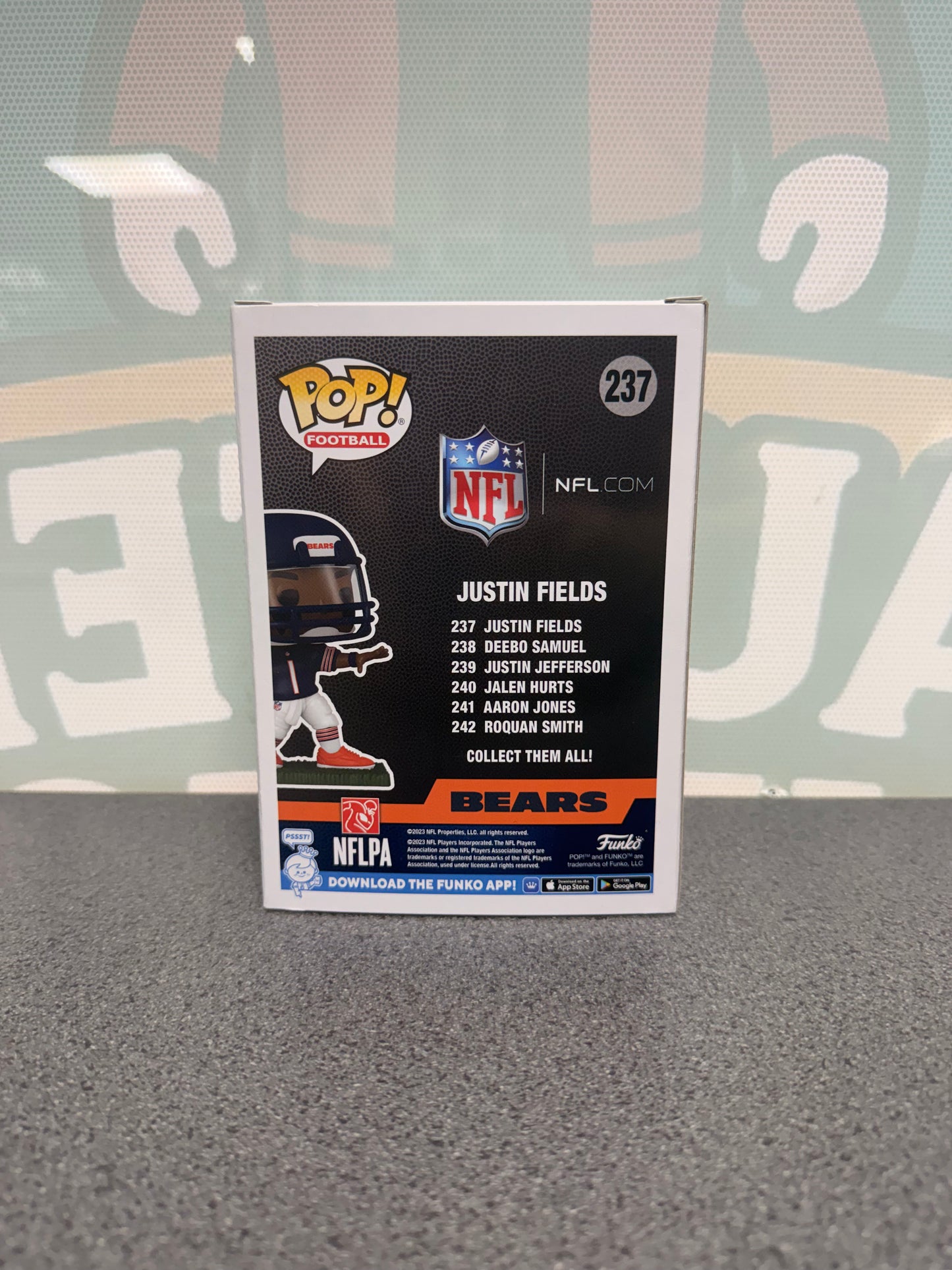 Justin Fields Funko Pop! #237 – NFL