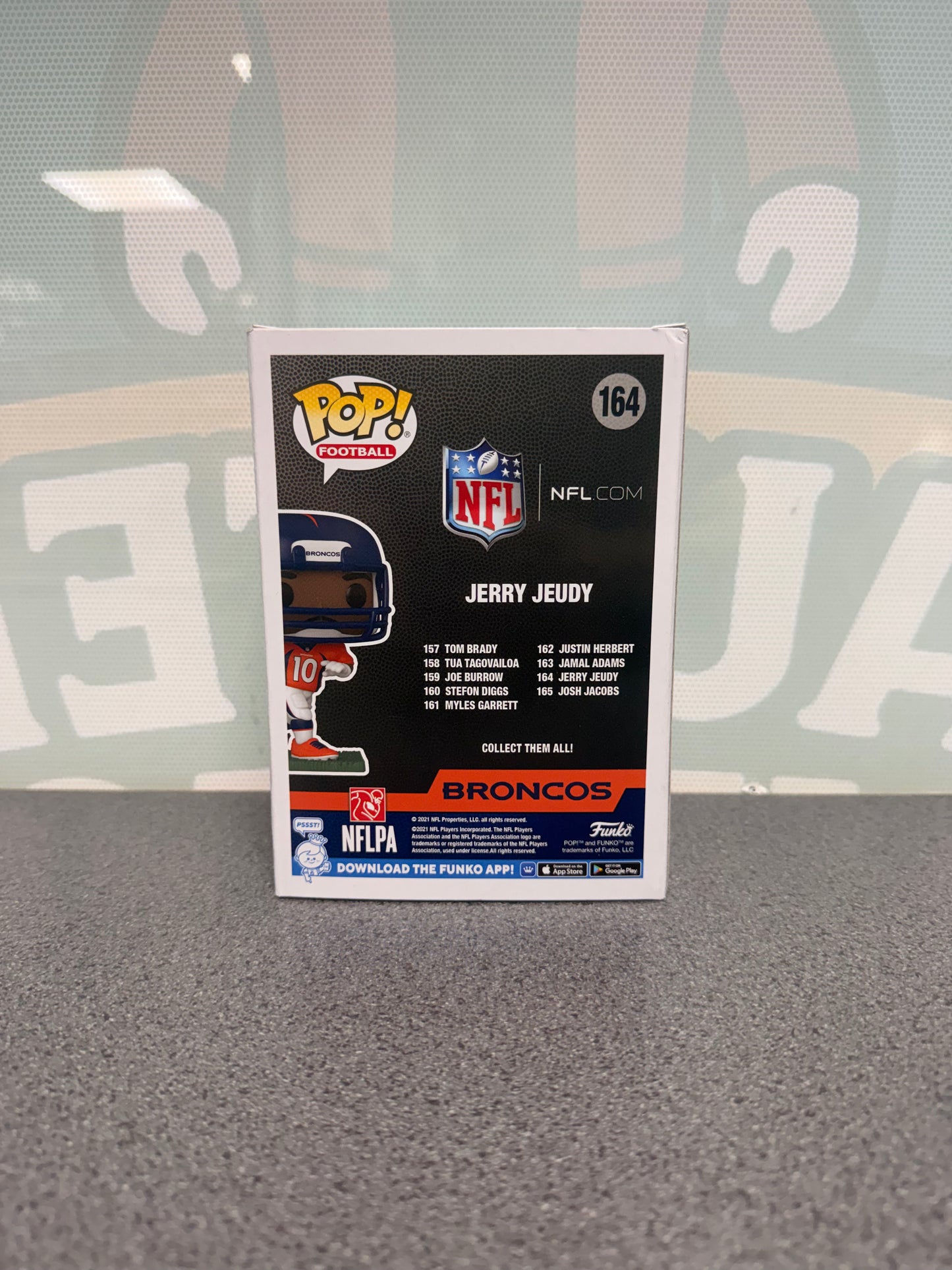 Jerry Jeudy Funko Pop! #164 – NFL