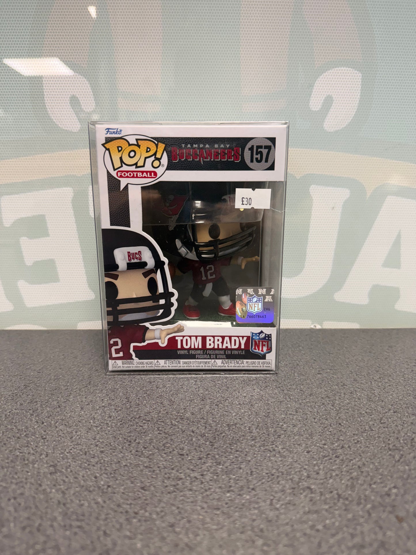 Tom Brady Funko Pop! #157 – NFL