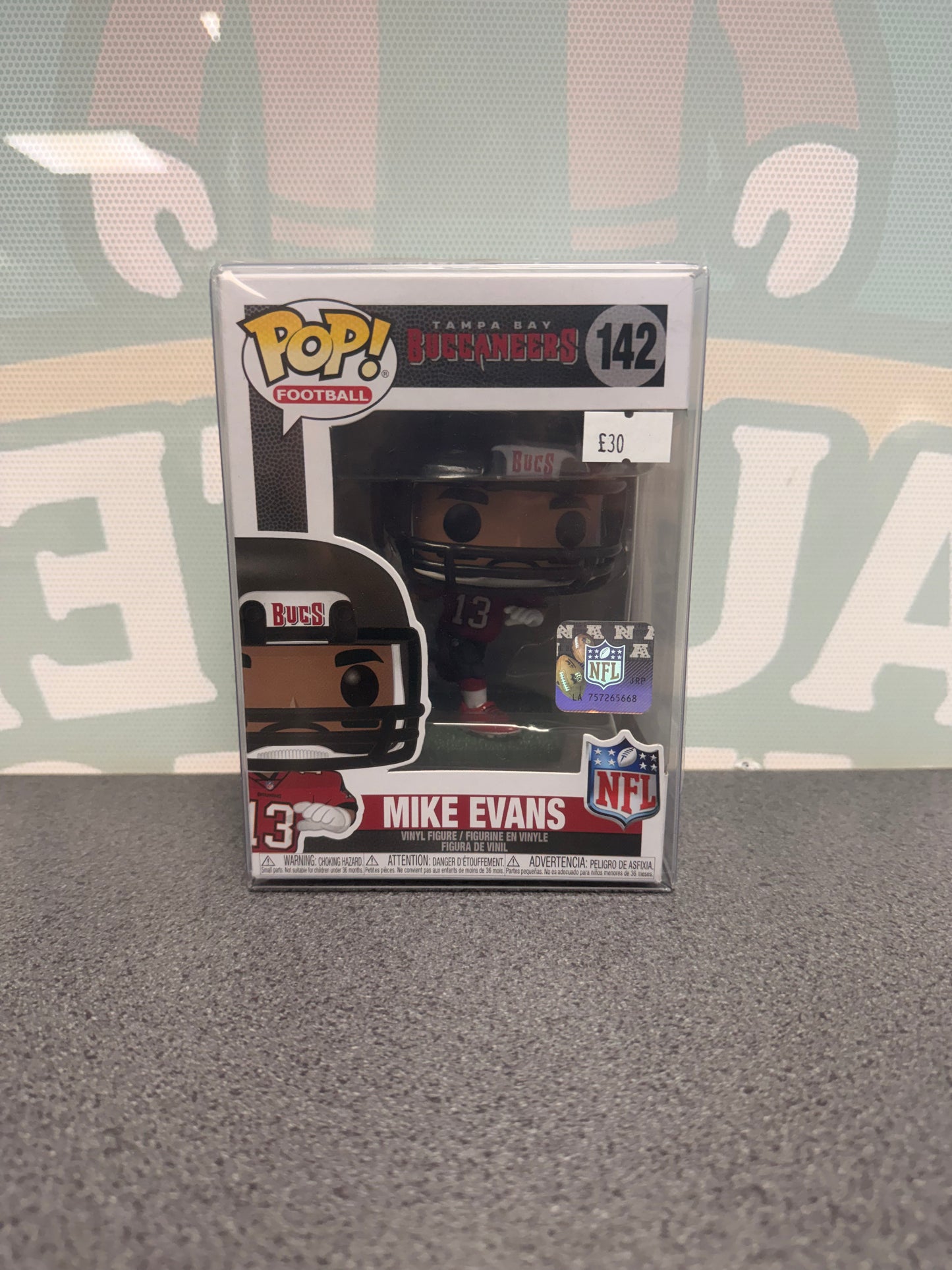 Mike Evans Funko Pop! #142 – NFL