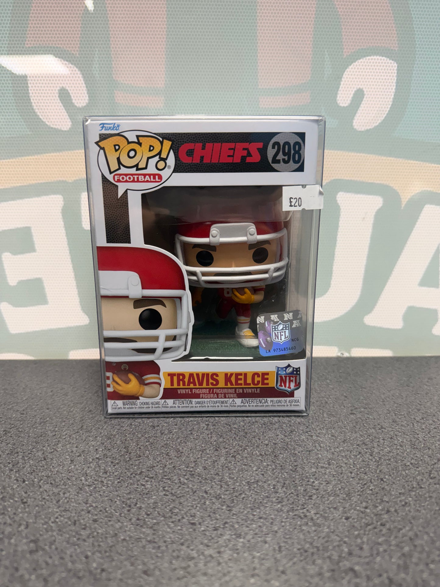 Travis Kelce Funko Pop! #298 – NFL