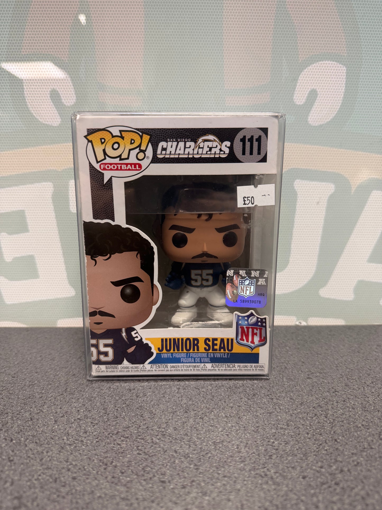 Junior Seau Funko Pop! #111 – NFL