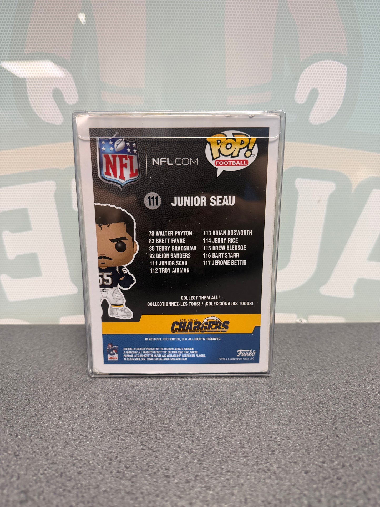 Junior Seau Funko Pop! #111 – NFL