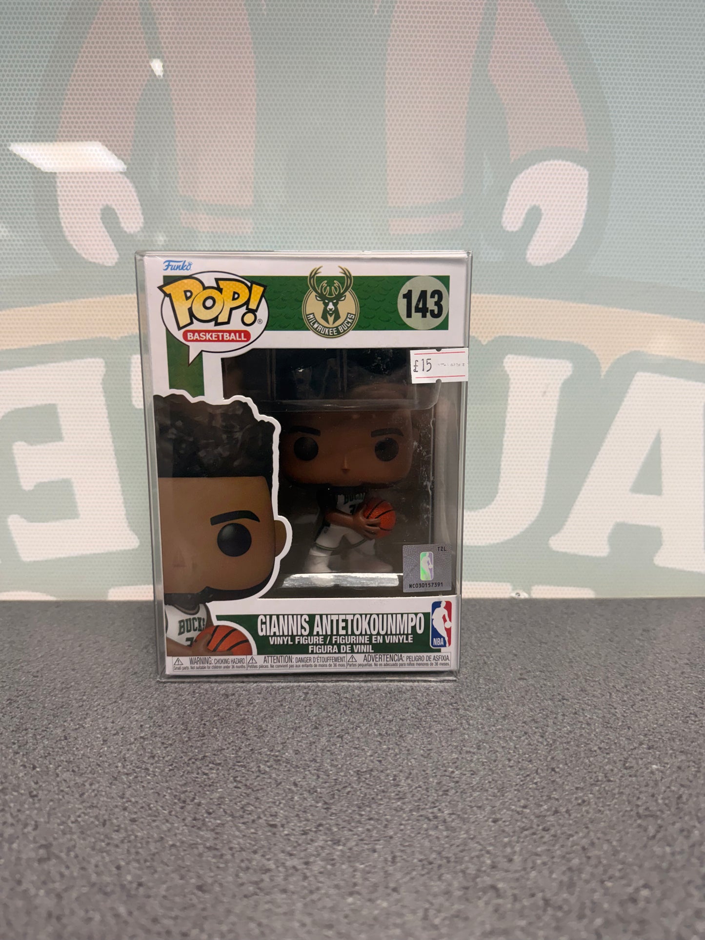 Giannis Antetokounmpo Funko Pop! #143 – NBA