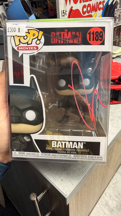 SIGNED Robert Pattinson Funko
