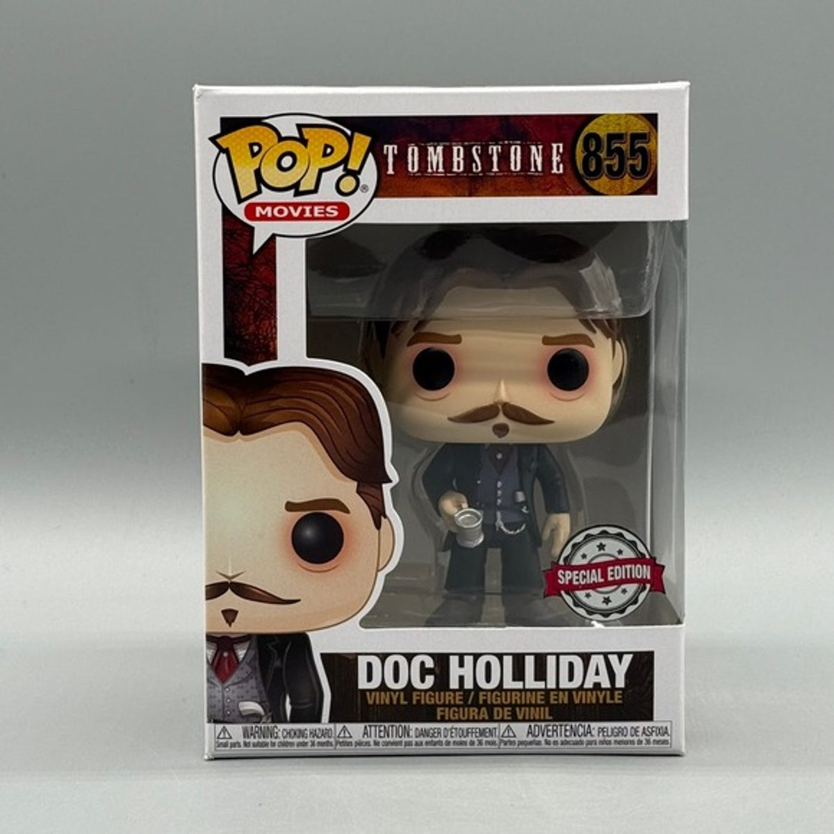 Doc Holliday with Cup Funko Pop! #855 from Tombstone, Special Edition – product image 1