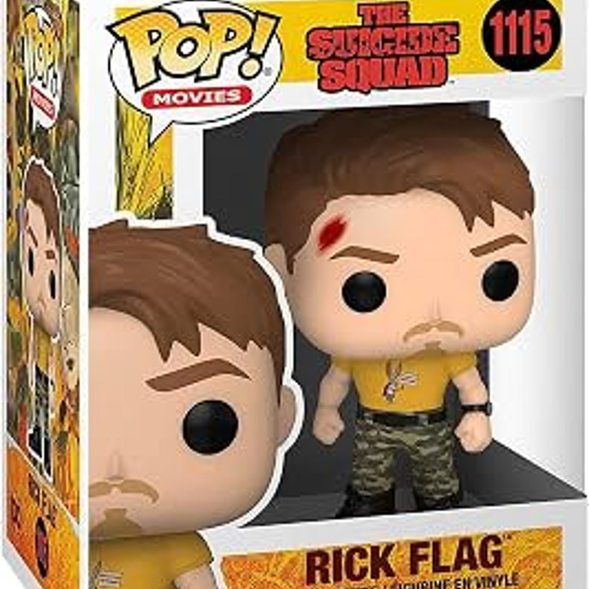Funko POP! Movies The Suicide Squad Rick Flag Multicolor 3.75-Inch