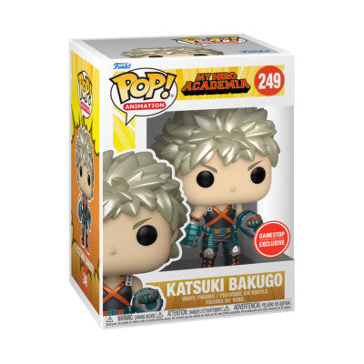 Funko Pop! Animation My Hero Academia Katsuki Bakugo Metallic Vinyl Figure #249
