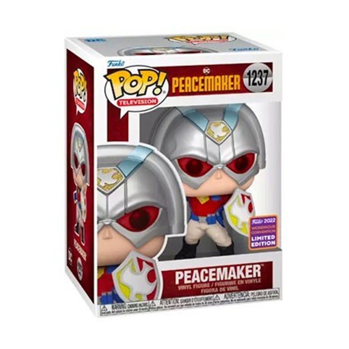 Funko Pop Television DC Peacemaker with Shield Vinyl Figure
