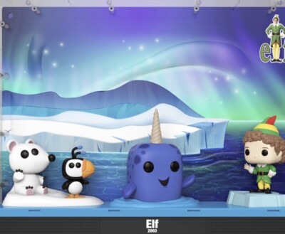 Elf Pop! Deluxe Moments Narwhal Scene