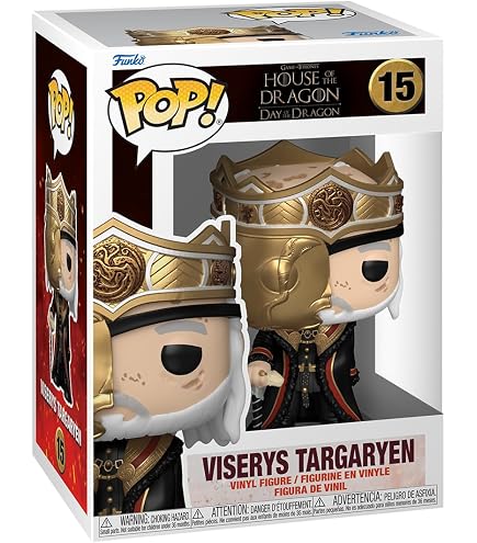Funko POP! TV House of the Dragon Masked King Viserys Targaryen Vinyl Figure