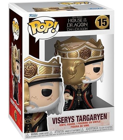 Funko POP! TV House of the Dragon Masked King Viserys Targaryen Vinyl Figure