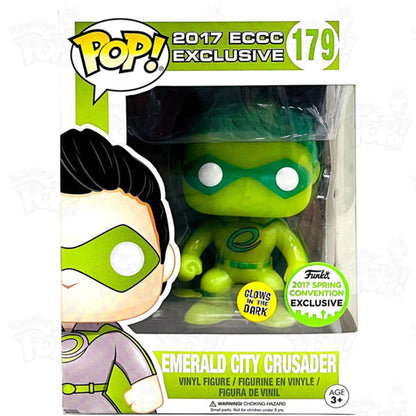 Funko POP! Emerald City Crusader Glow in the Dark 2017 Spring Convention