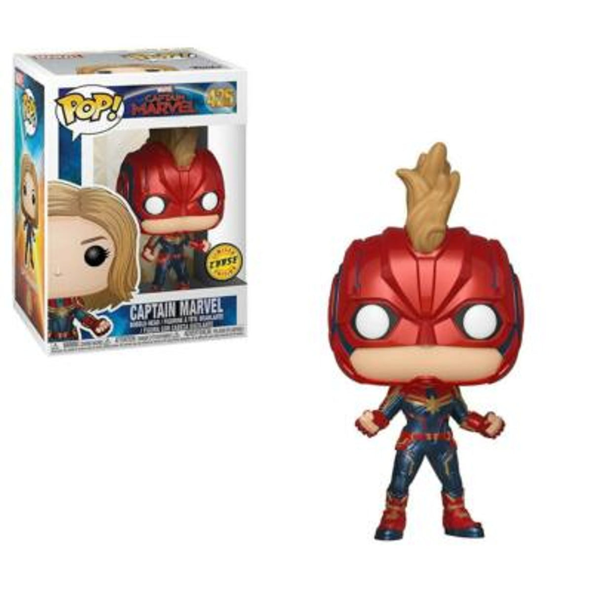 Captain Marvel Funko Pop! #425 – Marvel