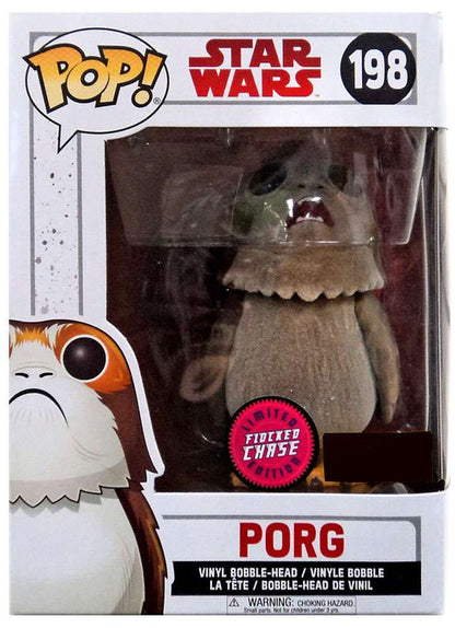 Funko Star Wars Porg Flocked Vinyl Bobble Head
