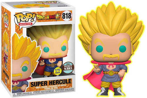 Dragon Ball Funko Pop Hercule Glow in Dark Figure 3.75-Inch