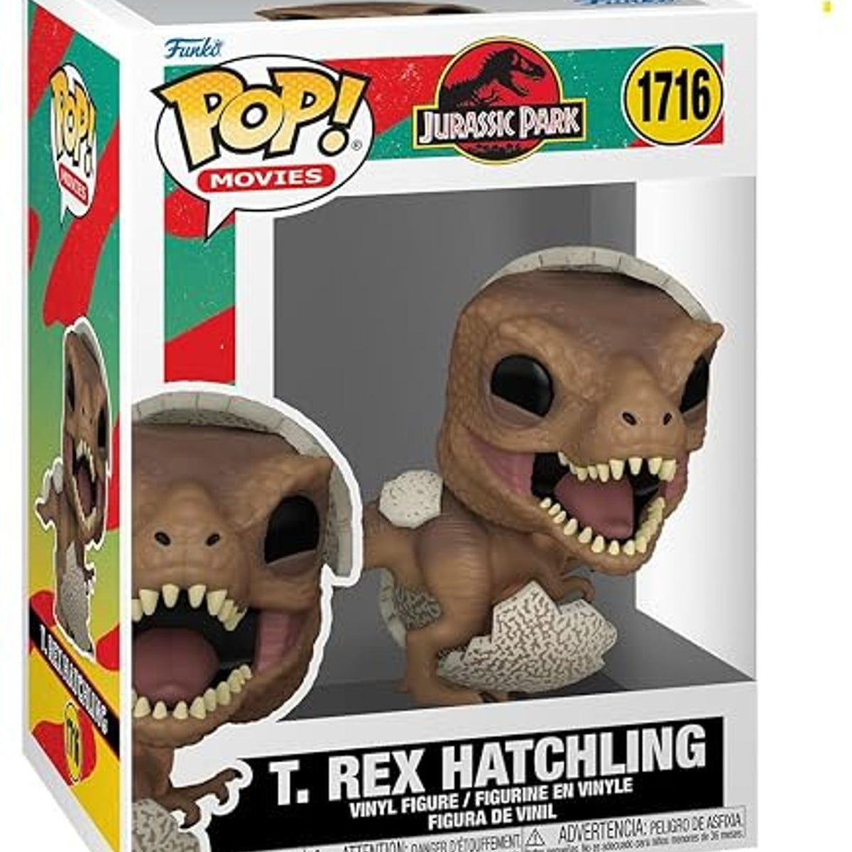 T. Rex Hatchling Funko Pop! #1716 from Jurassic Park – product image 4