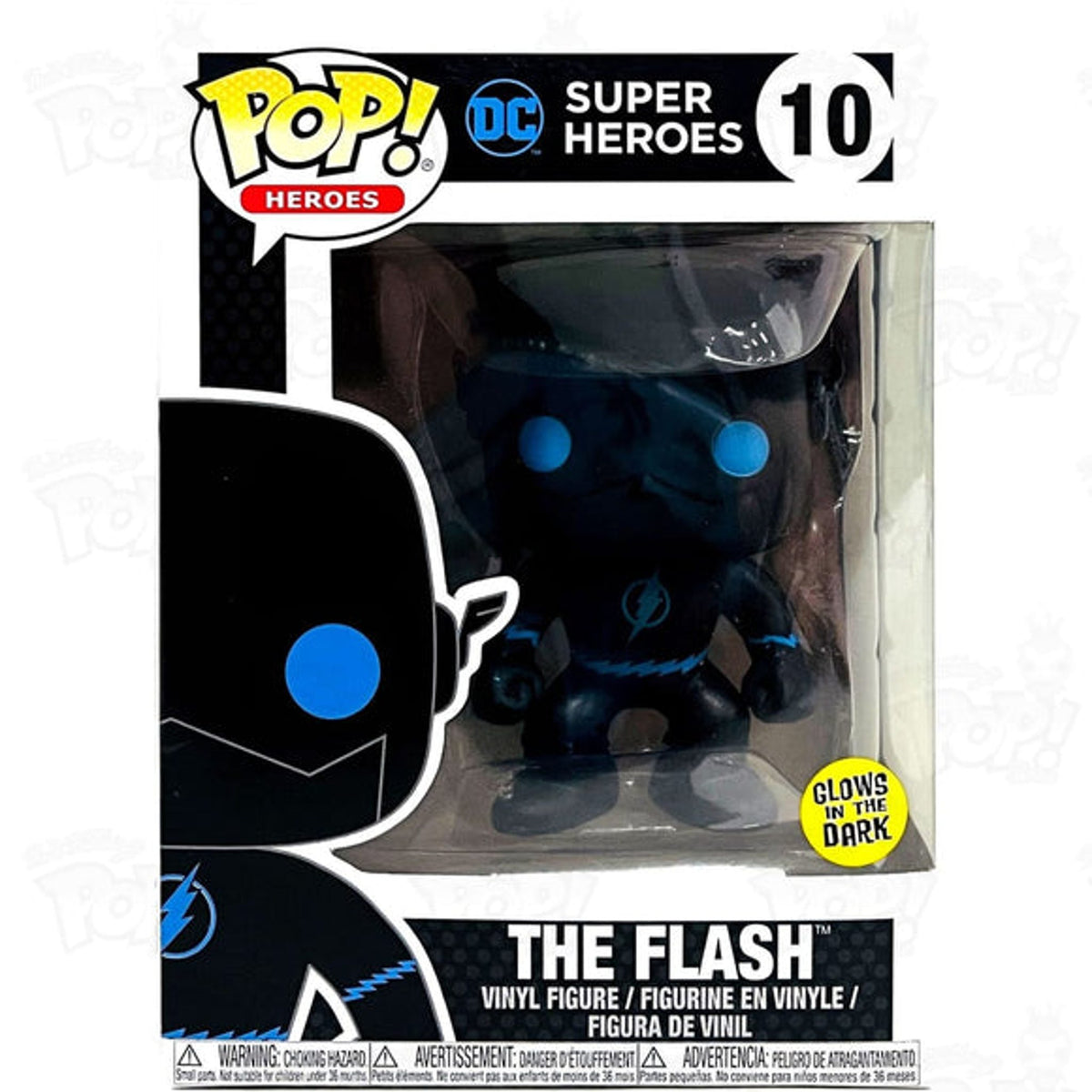 Pop! Vinyl The Flash Silhouette GITD Vinyl Figure