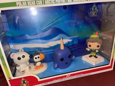 Elf Pop! Deluxe Moments Narwhal Scene