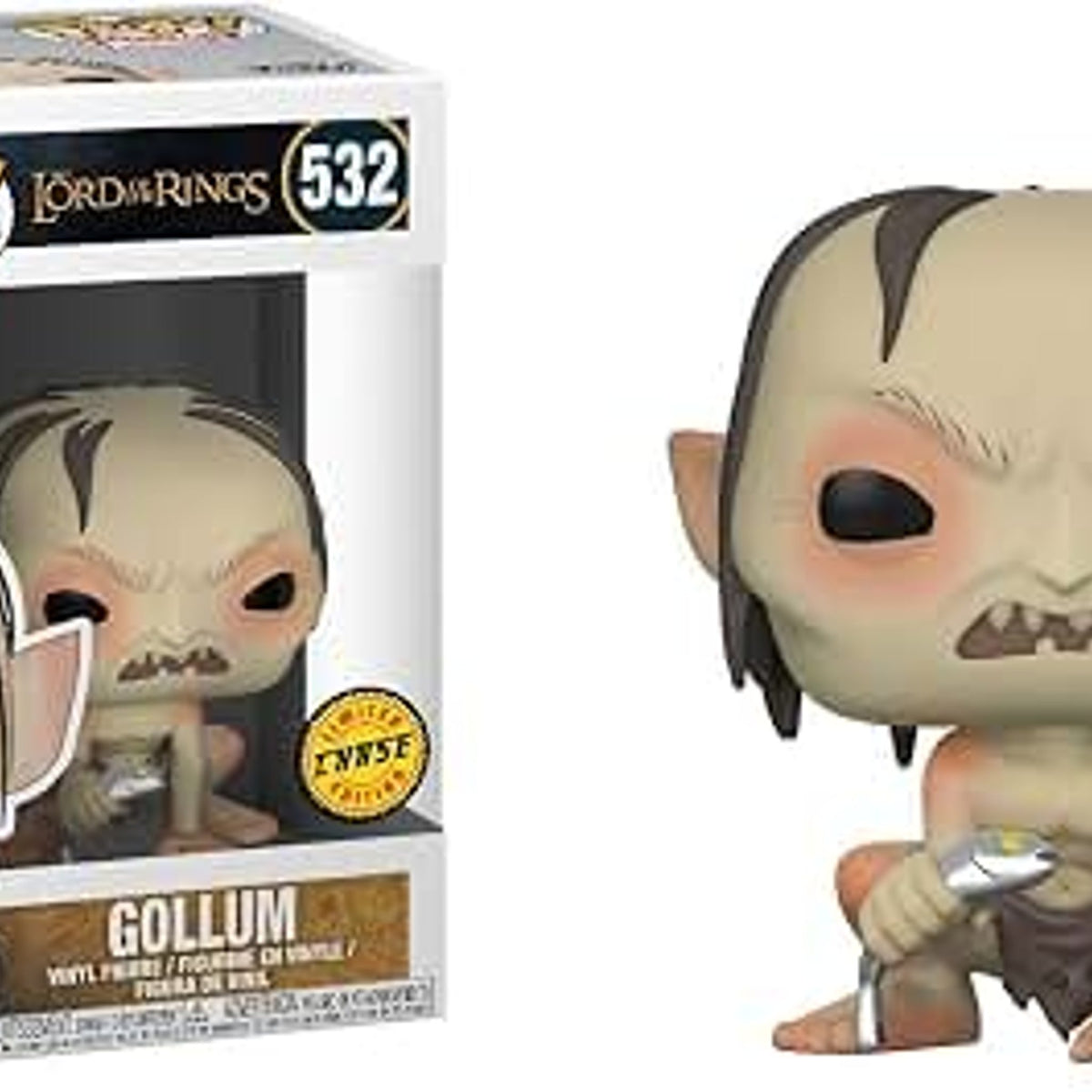 Gollum Funko Pop! #532 from The Lord of the Rings, Chase – product image 1