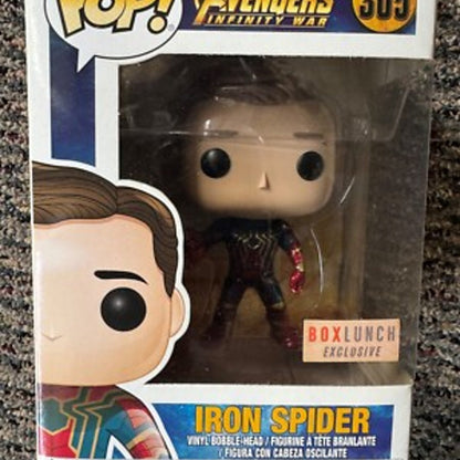 Iron Spider Unmasked Funko Pop! #305 – Marvel Avengers