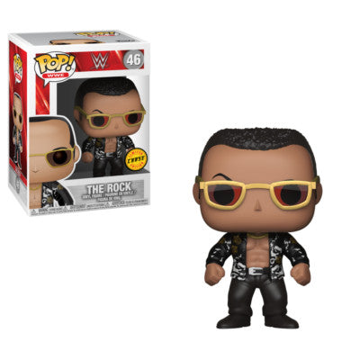 Funko The Rock #46 Chase Vinyl Figure with Protector