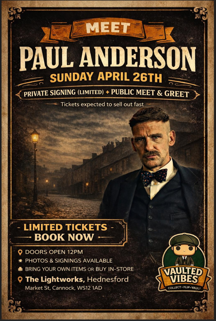 Meet & Greet – Limited Tickets